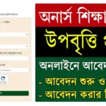 জাতীয় বিশ্ববিদ্যালয় অনার্স উপবৃত্তি ২০২৫ আবেদন শুরু