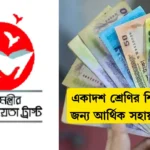 একাদশ শ্রেণির শিক্ষার্থীদের জন্য আর্থিক সহায়তা ২০২৫ আবেদনের শেষ সময় ২৪ এপ্রিল।