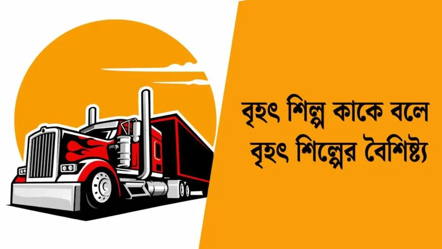 বৃহৎ শিল্প কাকে বলে